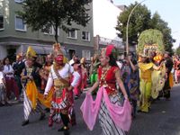 Indonesische Gruppe auf der Karneval der Kulturen
